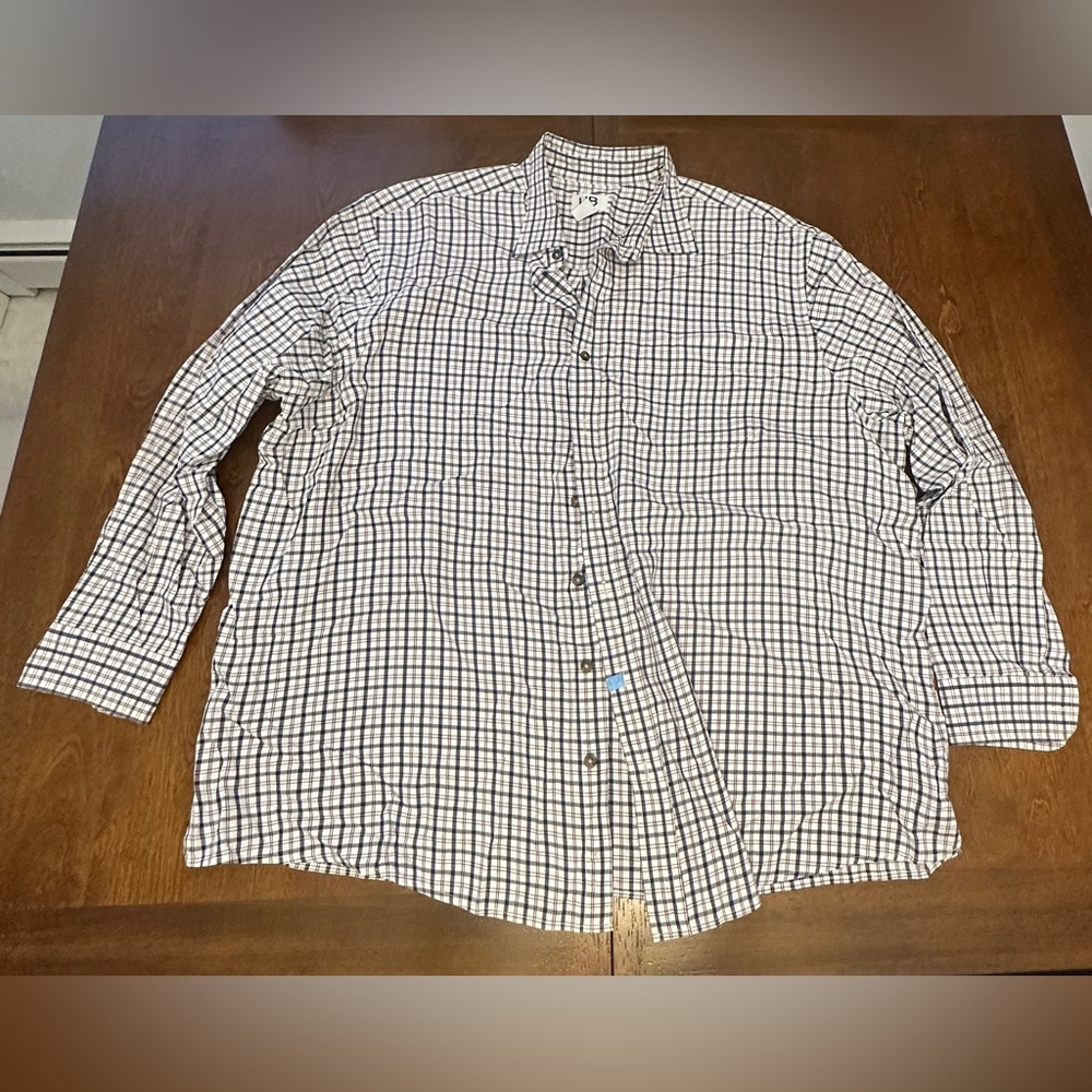Men's Checkered Button Down Shirt